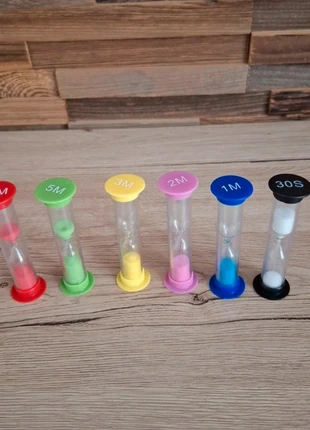6 pcs set small hourglasses sandtimers, brand: unbra sandtimer, condition: New without tags, size: One size, £5.90, £6.67 includes Buyer Protection