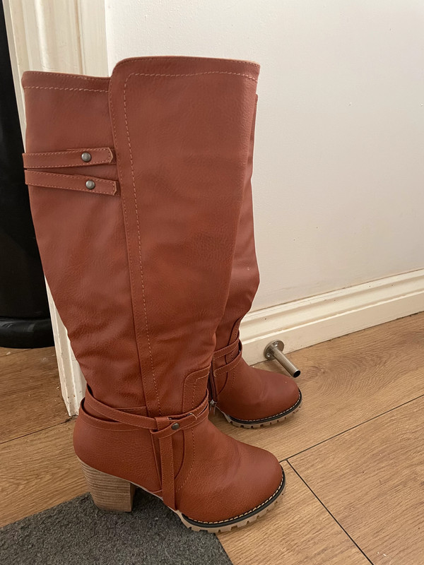 Ladies tan boots 2025 size 6