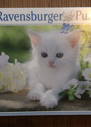 Ravensburger - Puzzle 1500 pièces - Chaton blanc