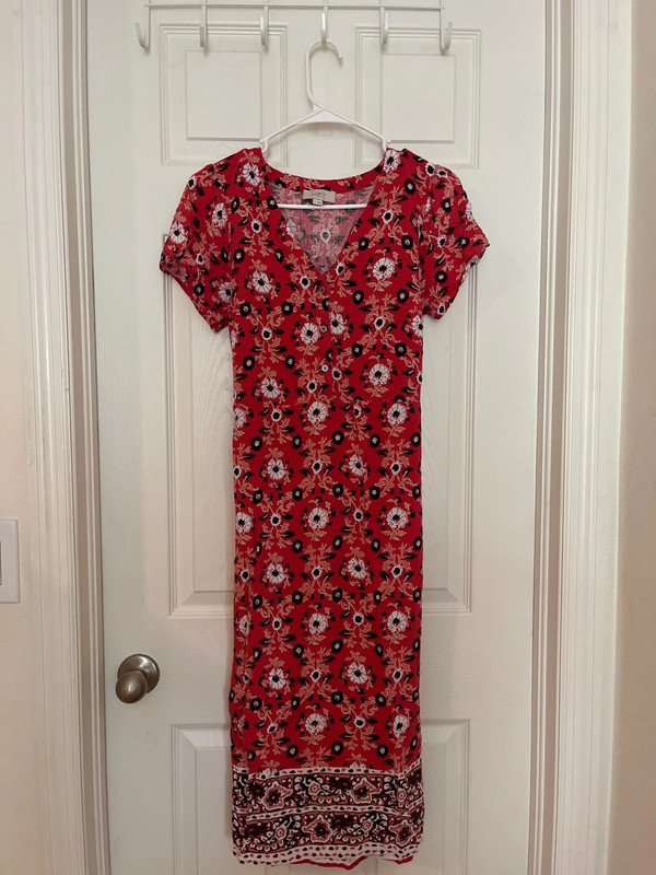 LOFT Floral Dress 1