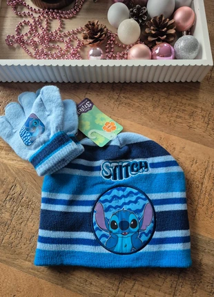 Bonnet et Gants Disney Stitch Bleu Garçon, brand: Disney, condition: Very good, €7.00, €8.05 includes Buyer Protection Pro