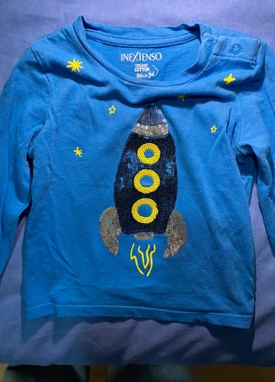 Camiseta Alcampo , staat: Heel goed, maat: 12-18 maanden / 80 cm, € 1,00, € 1,75 inclusief Kopersbescherming