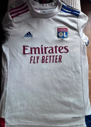 Maillot officiel Olympique Lyonnais – édition spéciale anniversaire 1950-2020 Adidas, marque: adidas, état: Bon état, taille: 12 ans / 152 cm, 15,00 €, 16,45 € Protection acheteurs incluse