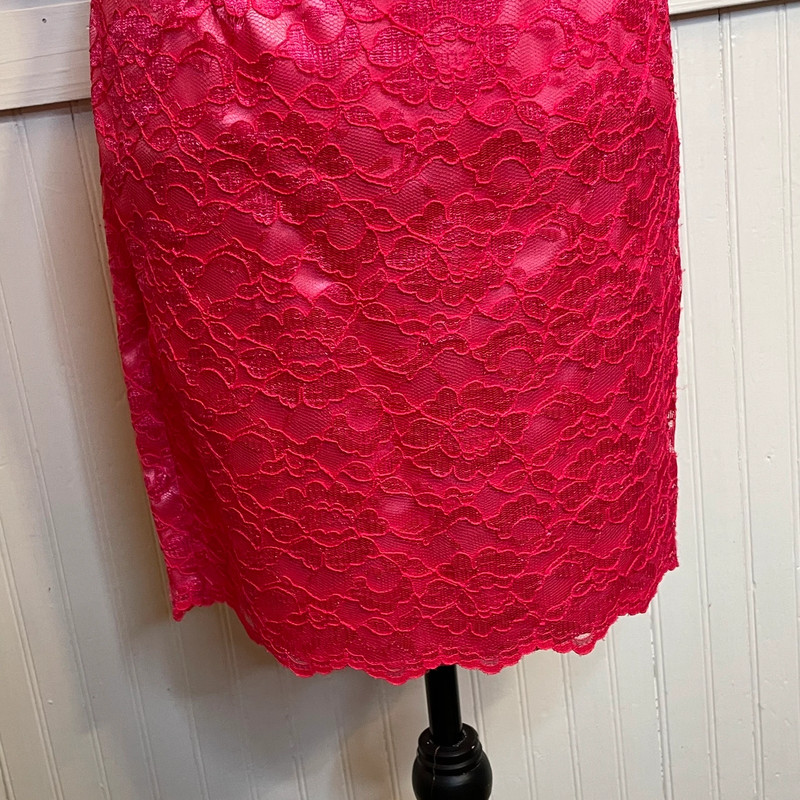 Jessica McClintock 80s vintage, pink lace, mini dress, sweetheart dress 5