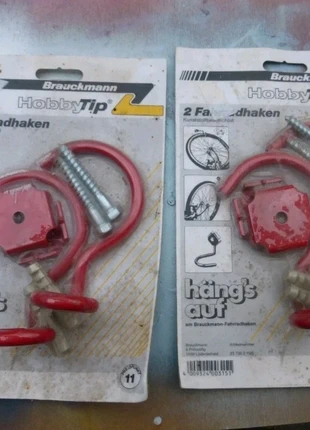 Lot 4 crochets vélos neufs, marque: Hildegard Braukmann, état: Neuf avec étiquette, 10,00 €, 11,20 € Protection acheteurs incluse