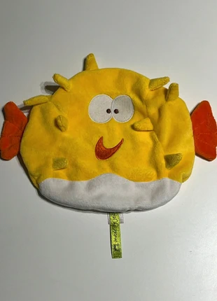 Woody - knuffeldoekje kip, merk: Woody, staat: Heel goed, maat: Universeel, € 3,50, € 4,38 inclusief Kopersbescherming