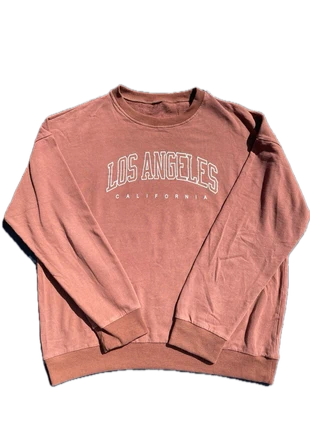 Sweat col rond marron Los Angeles (A1), marque: Los Angeles, état: Très bon état, taille: L, 5,00 €, 5,95 € Protection acheteurs incluse