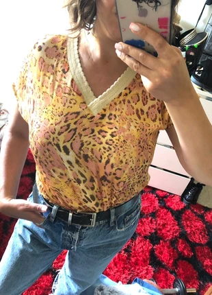 Blouse imprimée, brand: Millenium, condition: Very good, size: L / 40 / 12, €13.00, €14.35 includes Buyer Protection