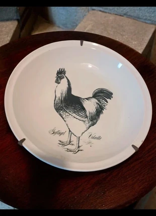 Assiette décorative vintage 30 cm « Geflügel Volaille » France faïence ancienne, marque: Geflügel, état: Bon état, 5,00 €, 5,95 € Protection acheteurs incluse