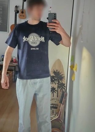 T Shirt Hard Rock Café bleu marine Beijing vintage | Taille M, brand: Hard Rock, condition: Very good, size: M, €10.00, €11.20 includes Buyer Protection