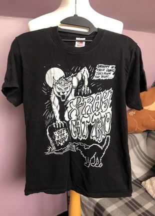 X-ray cat trio t-shirt, brand: Fruit of the Loom, condition: Good, size: S, £10.00, £11.20 includes Buyer Protection
