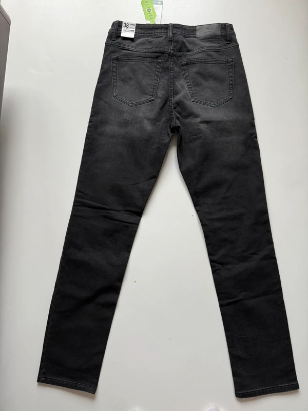 Jeans slim gris noir Gemo - photo numéro 6