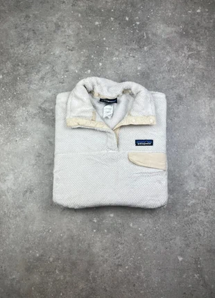 Pull Half-zip Polaire Fleece Polartec Patagonia Taille S Femme Crème Logo Brodé 100% Polyester #P53, marque: Patagonia, état: Très bon état, taille: S / 36 / 8, 40,00 €, 42,70 € Protection acheteurs (Pro) incluse