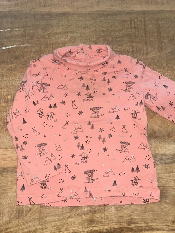 Sous pull bébé fille