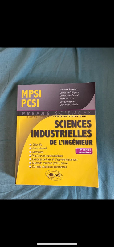 Livre PCSI 3