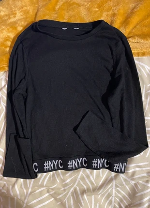 T-shirt manche longue noir taille S, brand: H&M, condizioni: Buone, taglia: XS / IT 38 / EU 34, €4.00, €4.90 include la Protezione acquisti