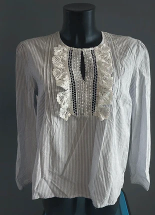 Blouse chic femme taille : L 🌀, merk: School Rag, staat: Heel goed, maat: L / 40 / 12, € 5,00, € 5,95 inclusief Kopersbescherming