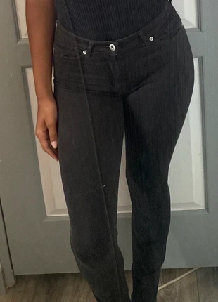 Pantalon noir doux - skinny/slim - taille S - H&M, marque: H&M, état: Très bon état, taille: S / 36 / 8, 4,00 €, 4,90 € Protection acheteurs incluse