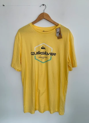 NEW! T-shirt de homem, tamanho L. Marca: Quicksilver 💜💛, marque: Quicksilver, état: Neuf avec étiquette, taille: L, 14,00 €, 15,40 € Protection acheteurs incluse