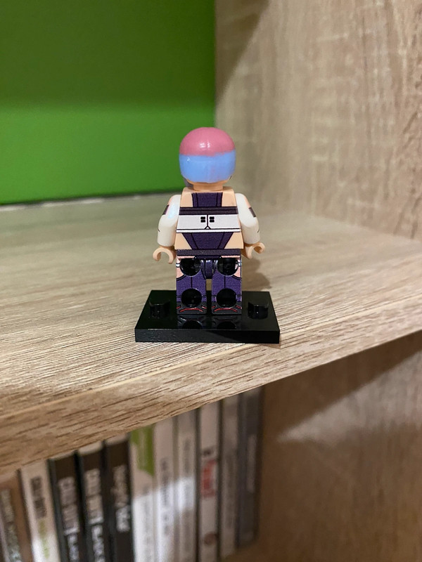 Figurine style Lego, Cyberpunk Edgrunners 2