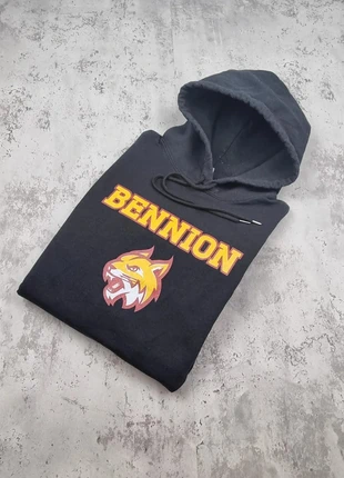 Pull à capuche universitaire Bennion noir, L Hommes, marca: University, estado: Bom, tamanho: L / 40 / 12, €10.00, €11.20 inclui Proteção do Comprador Pro