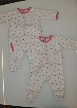 Pyjamas fins, marque: Petit Bateau, état: Très bon état, taille: 3-6 mois / 62 cm, 8,00 €, 9,10 € Protection acheteurs incluse