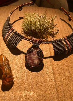 Collana kunzite, brand: Handmade, condition: New with tags, €40.00, €42.70 includes Buyer Protection