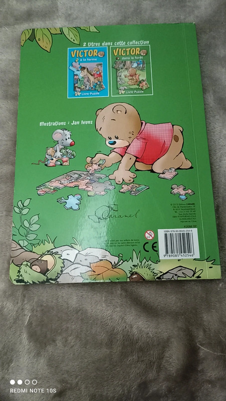 Livre/puzzle enfants de 3 ans et plus