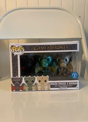 Funko Pop Drogon Rhaegal & Viserion Metallic (GOT), brand: Funko, condition: Very good, size: One size, €288.00, €303.10 includes Buyer Protection