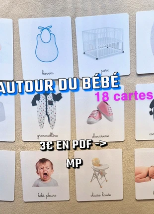 18 imagiers Autour du bébé, condition: Very good, size: 18-24 months / 86 cm, €10.32, €11.54 includes Buyer Protection Pro