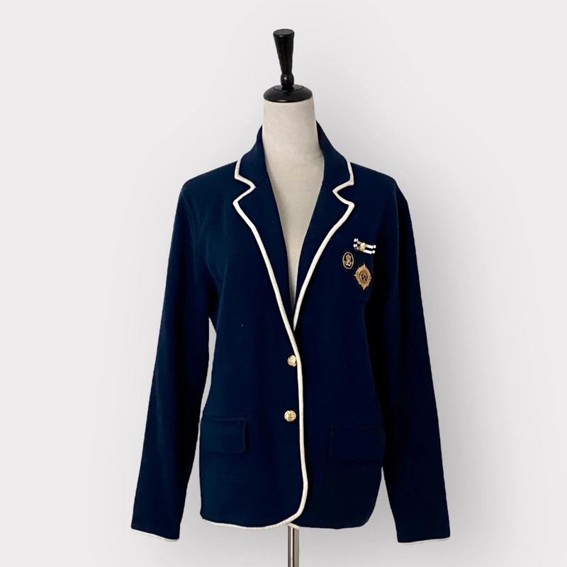 Lauren Ralph Lauren Cardigan Jacket Navy 1