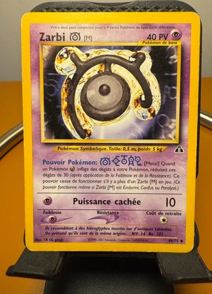 Carte Pokémon Zarbi M 49/75 – ED 2 / Édition 2 issue du Set Néo Discovery de Wizards, marque: Pokémon, état: Bon état, 10,00 €, 11,20 € Protection acheteurs incluse