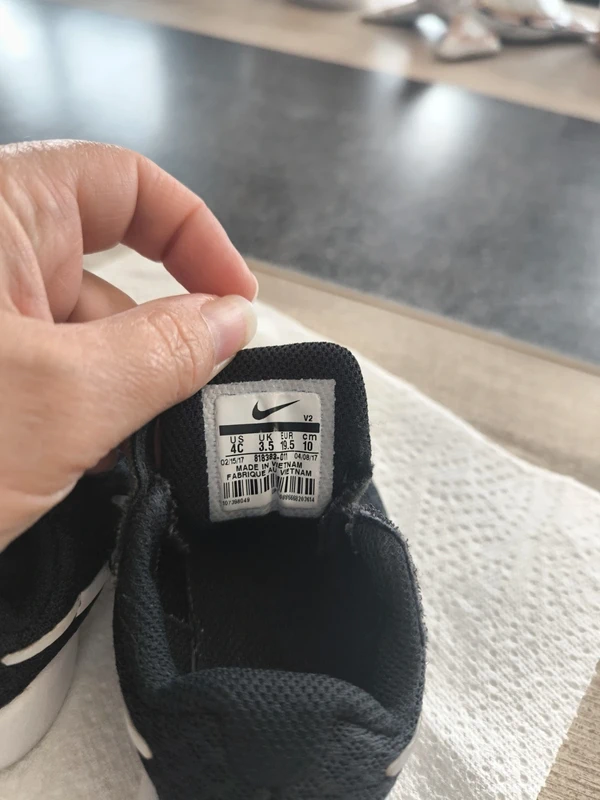 Baskets basses souples confortable bébé garçon 19.5 Nike - photo numéro 8