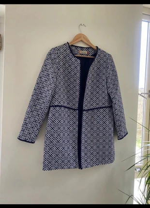 Navy and white dress jacket 36/8, brand: Kelyna, condition: Very good, size: S / 36 / 8, €8.00, €9.10 includes Buyer Protection