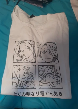 Camiseta blanca anime, marque: Shein, état: Neuf sans étiquette, taille: M, 3,00 €, 3,85 € Protection acheteurs incluse