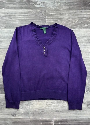 Pull col V Lauren Ralph Lauren Violet taille M, marca: Lauren Ralph Lauren, estado: Muy bueno, tamaño: M / 38 / 10, 10,00 €, 11,20 € Protección al comprador Pro incluida
