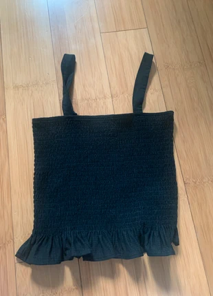 Zwart topje , merk: H&M, staat: Heel goed, maat: S / 36 / 8, € 2,00, € 2,80 inclusief Kopersbescherming