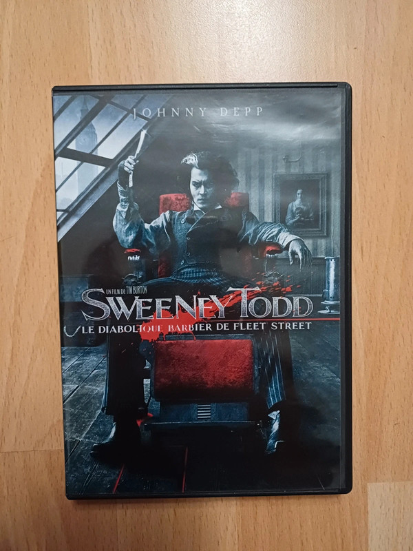 DVD Sweeney Todd Johnny Depp 1