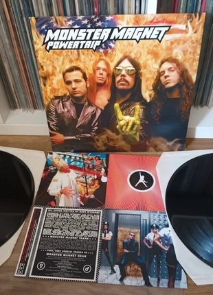 Monster magnet powertrip 2 lps org 1998, staat: Heel goed, € 200,00, € 210,70 inclusief Kopersbescherming