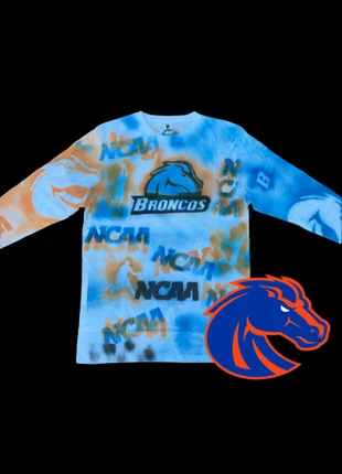 Broncos Boise State Long Sleeve Shirt, marque: Chuzausen, état: Neuf avec étiquette, taille: M, 30,00 €, 32,20 € Protection acheteurs incluse
