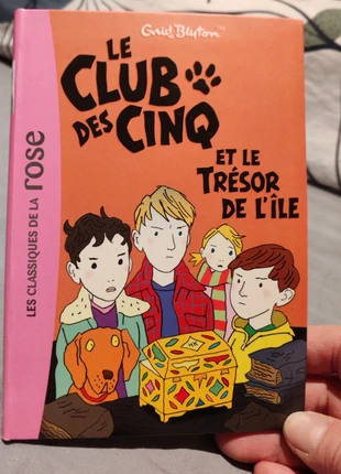 Le club des cinq et le trésor de l'île - bibliothèque rose, état: Bon état, 2,00 €, 2,80 € Protection acheteurs incluse