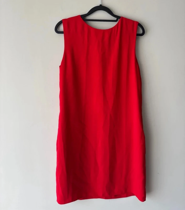 👗🌻 Robe rouge avec poche - très bon état - Sud express- taille M- été - photo numéro 4