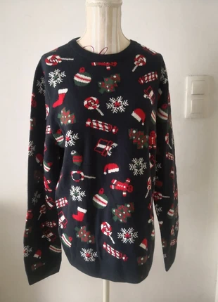 Pull de Noël lumineux taille M . Jules ., brand: Jules, condizioni: Ottime, taglia: M, €17.00, €18.55 include la Protezione acquisti