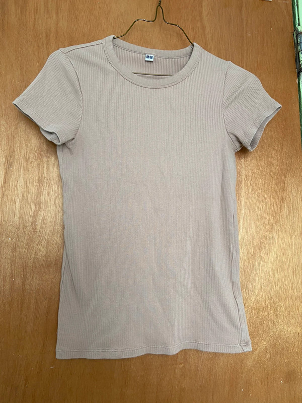 Crew neck shirt uniqlo shop