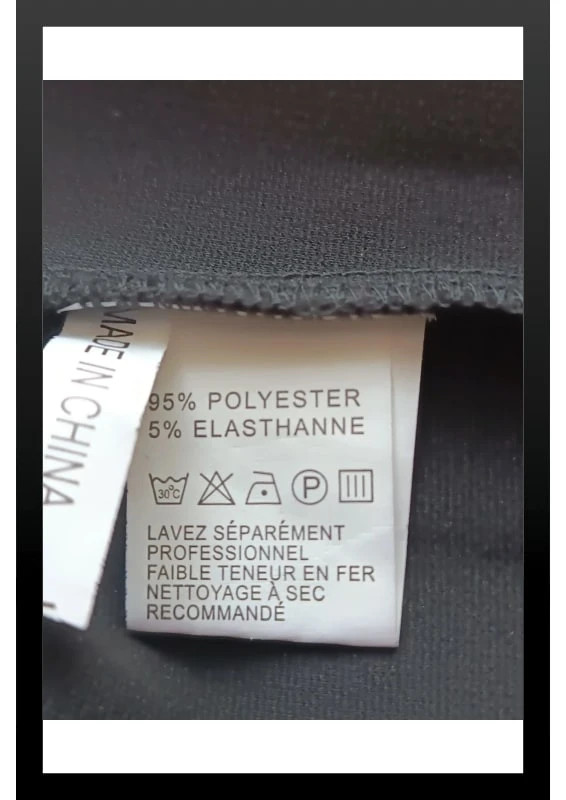 Robe noire à strass - photo numéro 6