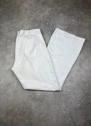 Pantalon Chino Polo Ralph Lauren Taille FR46 W36 L32 Femme Blanc Coupe Bootcut 100% Coton #C64, merk: Ralph Lauren, staat: Heel goed, maat: XXL / 44 / 16, € 24,30, € 26,22 inclusief Kopersbescherming Pro