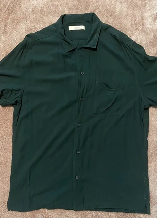 Chemise en soie Celio verte M homme, marque: Celio, état: Très bon état, taille: M, 6,00 €, 7,00 € Protection acheteurs incluse