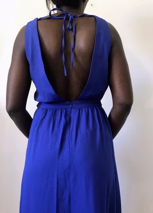 Robe dos nu bleu nuit, marque: La Redoute, état: Très bon état, taille: S / 36 / 8, 6,00 €, 7,00 € Protection acheteurs incluse