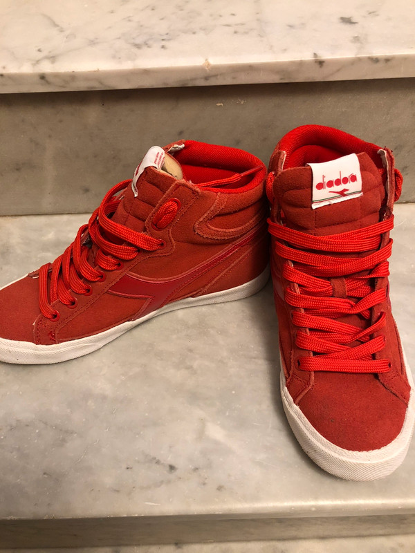 Diadora sneakers rosse hotsell