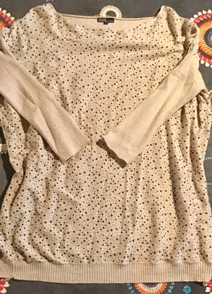 Pull Étoiles « 2 ELLES Collection » , brand: 2 Elles, condition: Very good, size: L / 40 / 12, €6.00, €7.00 includes Buyer Protection